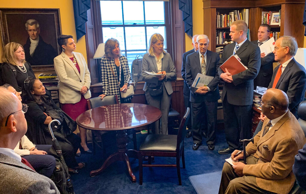 Group photo with Rep. Jim Cooper