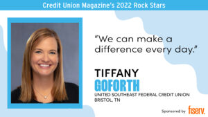 Tiffany Goforth Named CU Rock Star