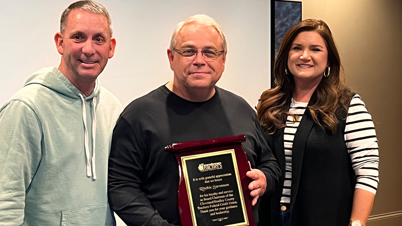 Photo of Ritchie Stevenson, Board Chair of Cleveland Bradley County Teachers CU