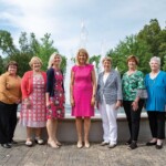 At the time of the photo, the longest tenured women at Ascend Federal Credit Union gather for a group photo.