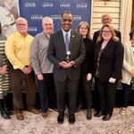 Rep. McKenzie serves as a board member for ORNL FCU. Here he stands with ORNL FCU representatives at the League's Legislative and Regulatory Forum in January.