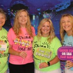 Appalachian Community Federal Credit Union hosts a danced-themed photo booth at Hawkins County School District General Meeting.