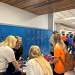 Appalachian Community Federal Credit Union hosts a danced-themed photo booth at Hawkins County School District General Meeting.
