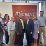 Representatives from Ascend Federal Credit Union and the Tennessee Credit Union League gather for a photo with Rep. Rose (TN-06).