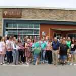 Veritas Federal Credit Union hosts a ribbon-cutting ceremony to commemorate its 50th anniversary.