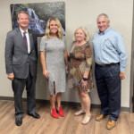 Rep. Burchett (TN-02) meets with Sarah Waters, chief advocacy officer at the League, Audrey Skeen, president and CEO of Knoxville Law Enforcement Federal Credit Union, and Marty Bradley, president and CEO of tnConnect Credit Union.