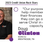 2023 CU Rock Star from Tennessee: Doug Clinton with Koin Credit Union.