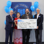 The East Tennessee Historical Society receives a grant from ORNL Federal Credit Union in honor of the credit union's 75th anniversary.