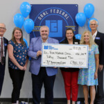 Free Medical Clinic receives a grant from ORNL Federal Credit Union in honor of the credit union's 75th anniversary.