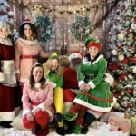 Santa visits Copper Basin Federal Credit Union members.