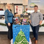 Scenic Community Credit Union employees and members collect items for the Forgotten Child Fund.