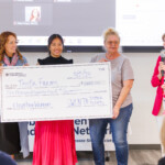 The Tennessee Sister Society donates $1,000 to Thistle Farms' outreach.