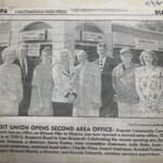 Kendall Foster, CEO of Scenic Community Credit Union, at the opening of the second branch of then Dupont Community Credit Union in 1998.