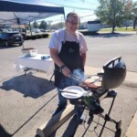 Cornerstone Financial Credit Union hosts a member appreciation cookout in celebration of International Credit Union Day.