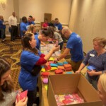 Enbright Credit Union hosts a CU4Kids community giveback campaign at America’s Credit Unions’ Lending Conference in Nashville. Attendees assembled and donated 1,500 care bags to Monroe Carell Jr. Children’s Hospital.