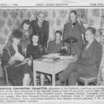 A clipping from the League’s Credit Union Bulletin in 1948 shows committee members planning the League’s Annual Convention that took place at the historic Maxwell House Hotel.