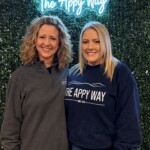 Appalachian Community Federal Credit Union's Miranda Cooper, chief experience officer, and Hannah Hutchins, marketing manager, gather for a team photo.