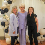 Bonnette Dawson with board members Susan Dye and Kimberly Lynn.