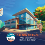 TVFCU hosts a grand opening of its Dalton Branch.