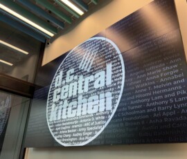 DC Central Kitchen sign.