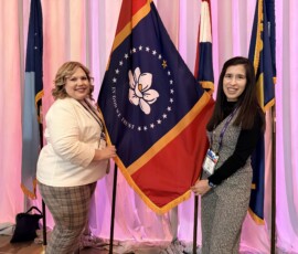 Mississippi GAC Crasher before the Parade of Flags.