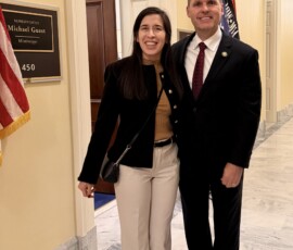 Mississippi credit union leaders meet with Rep. Guest.