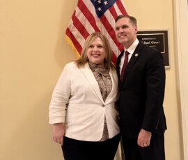 Mississippi credit union leaders meet with Rep. Guest.