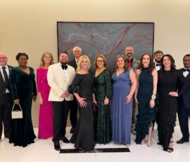 The ORNL Federal Credit Union group at the National Credit Union Foundations'a Gala, which takes place during GAC.