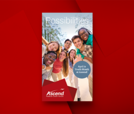 Ascend Federal Credit Union's Possibilities publication.