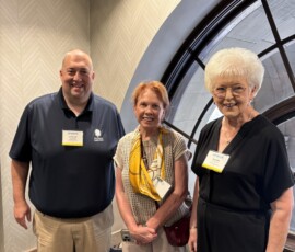 Old Hickory Credit Union leaders attend the NASCUS State Summit—Joe Donald King, compliance officer, a board member, and Bonnette Dawson, CEO.