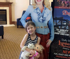 Anytime this Imagination Library recipient would see Dolly’s picture—or even a cardboard cutout—she would excitedly say, “Dolly Parton—I’m a fan!”