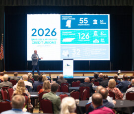 Fred Robinson, president and CEO, gives the State of the Association Address.