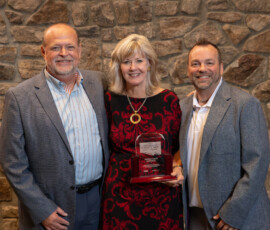 Debbie Jones, retired president and CEO of UT Federal Credit Union, is inducted into the Tennessee Credit Union Hall of Fame.