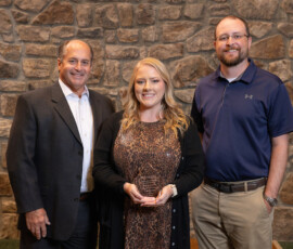 Appalachian Community Federal Credit Union receives a marketing award for Camp Appy.